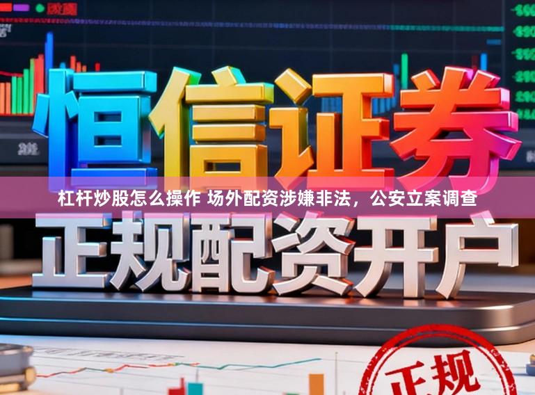 杠杆炒股怎么操作 场外配资涉嫌非法，公安立案调查